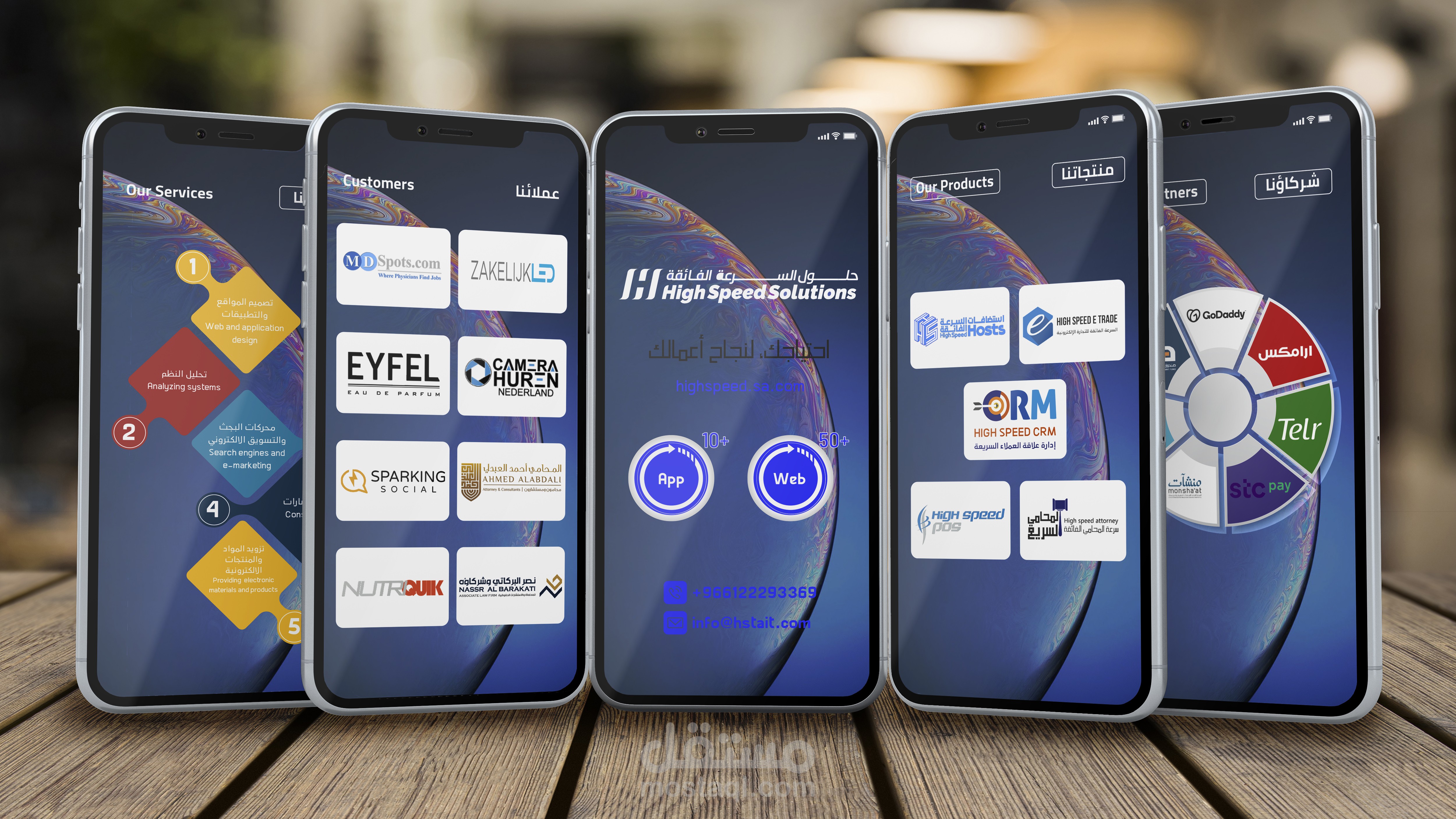 تصميم بروفايل على شكل ايفون