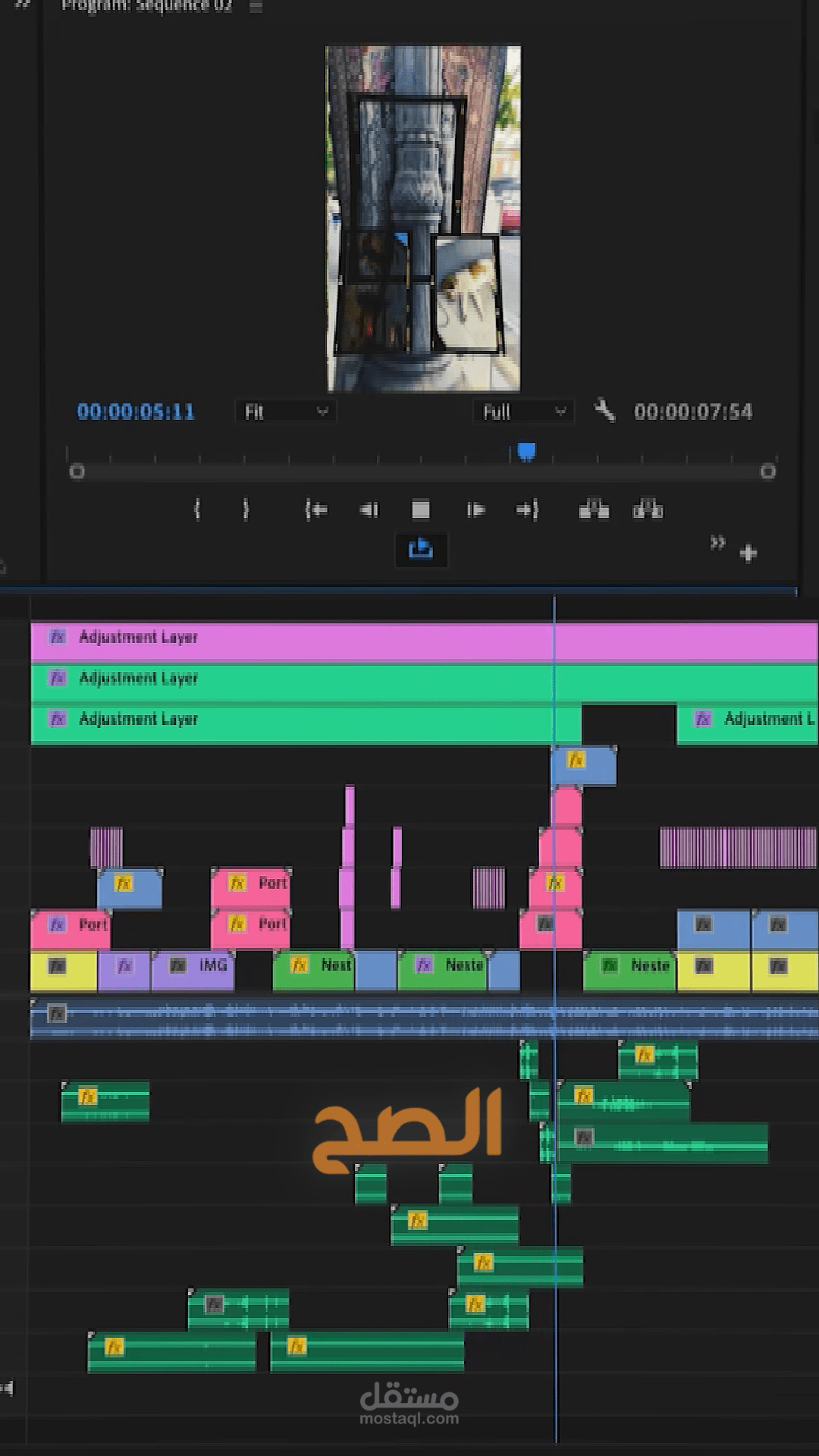 مونتاج احترافي لريلز أو شورت | فكرة تحفيزية مدعومة بتقنيات الذكاء الاصطناعي