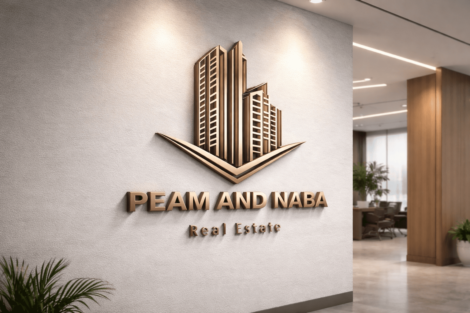 تصميم هوية بصرية متكاملة لشركة عقارية رائدة