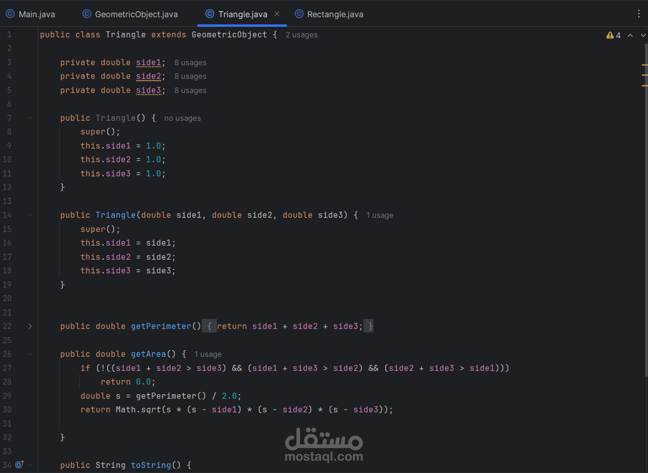 Object-Oriented Java Projects & System Design