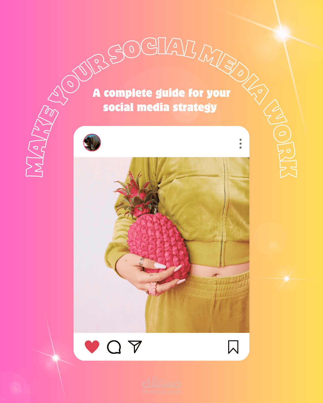 تصميم بروفايل انستقرام