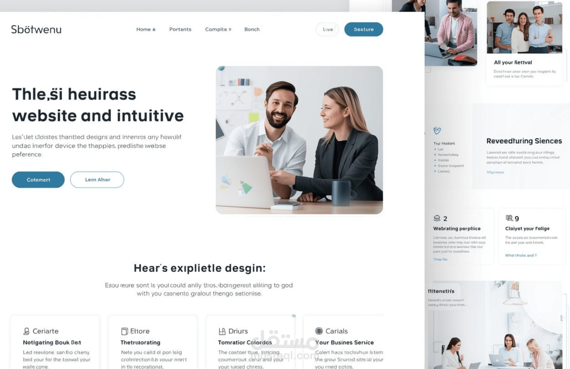 انا اقوم بتصميم الواجهات الخارجية مثل تلك الصوره