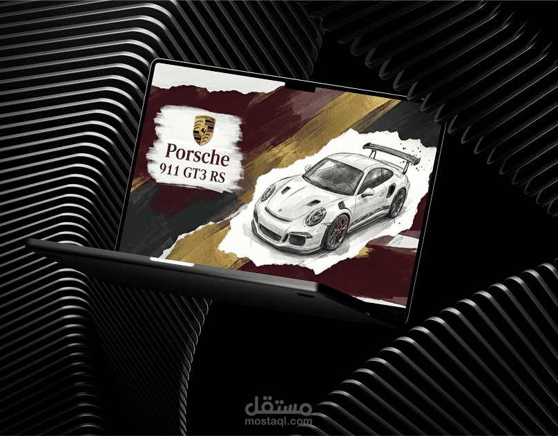 Porsche 911 GT3 RS – Website UI/UX Design