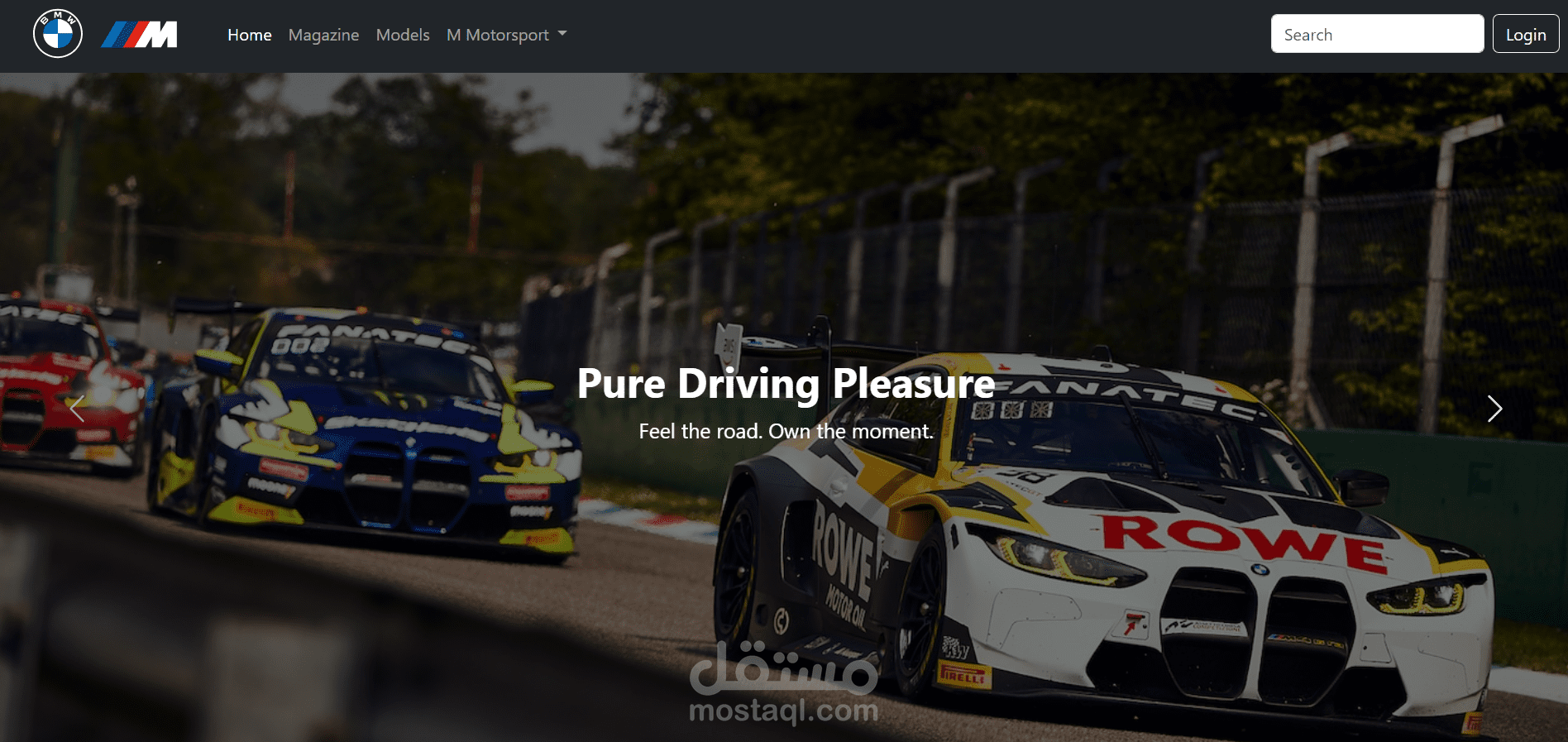 موقع إلكتروني لتأجير وبيع السيارات