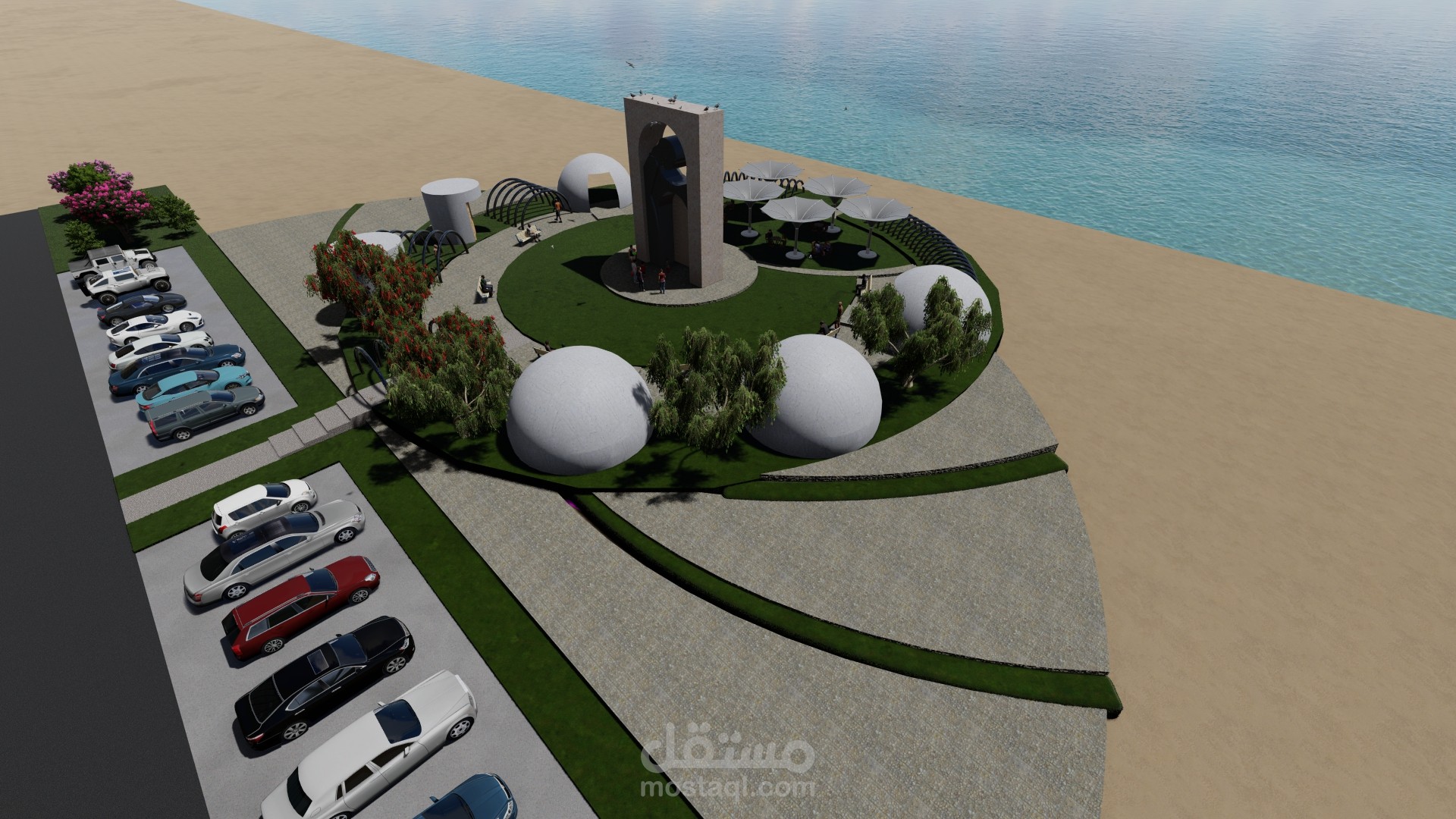 تصميم نصب تذكاري