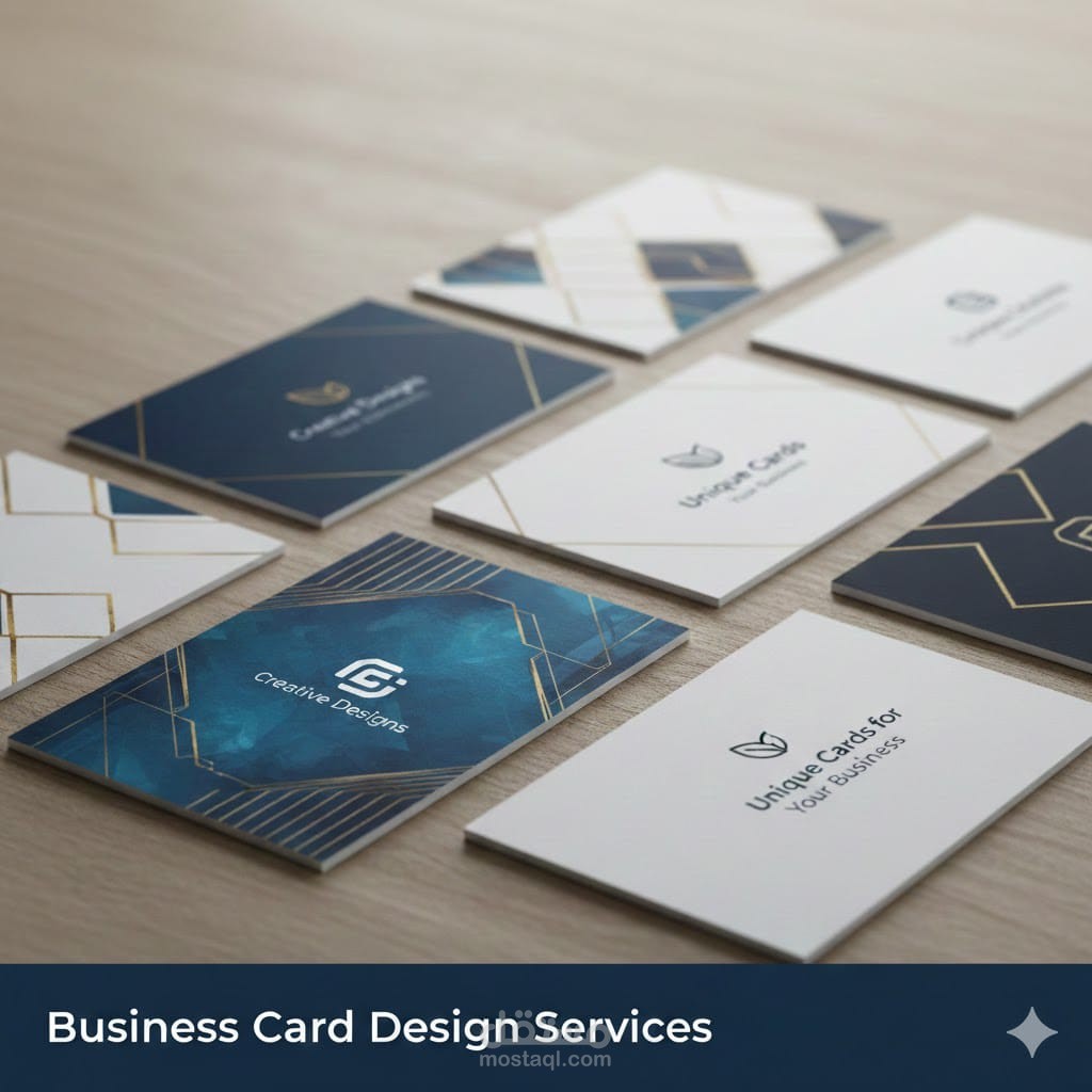 تصميم بطاقة عمل