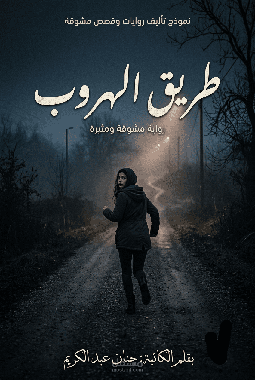رواية طريق الهروب من تأليفي