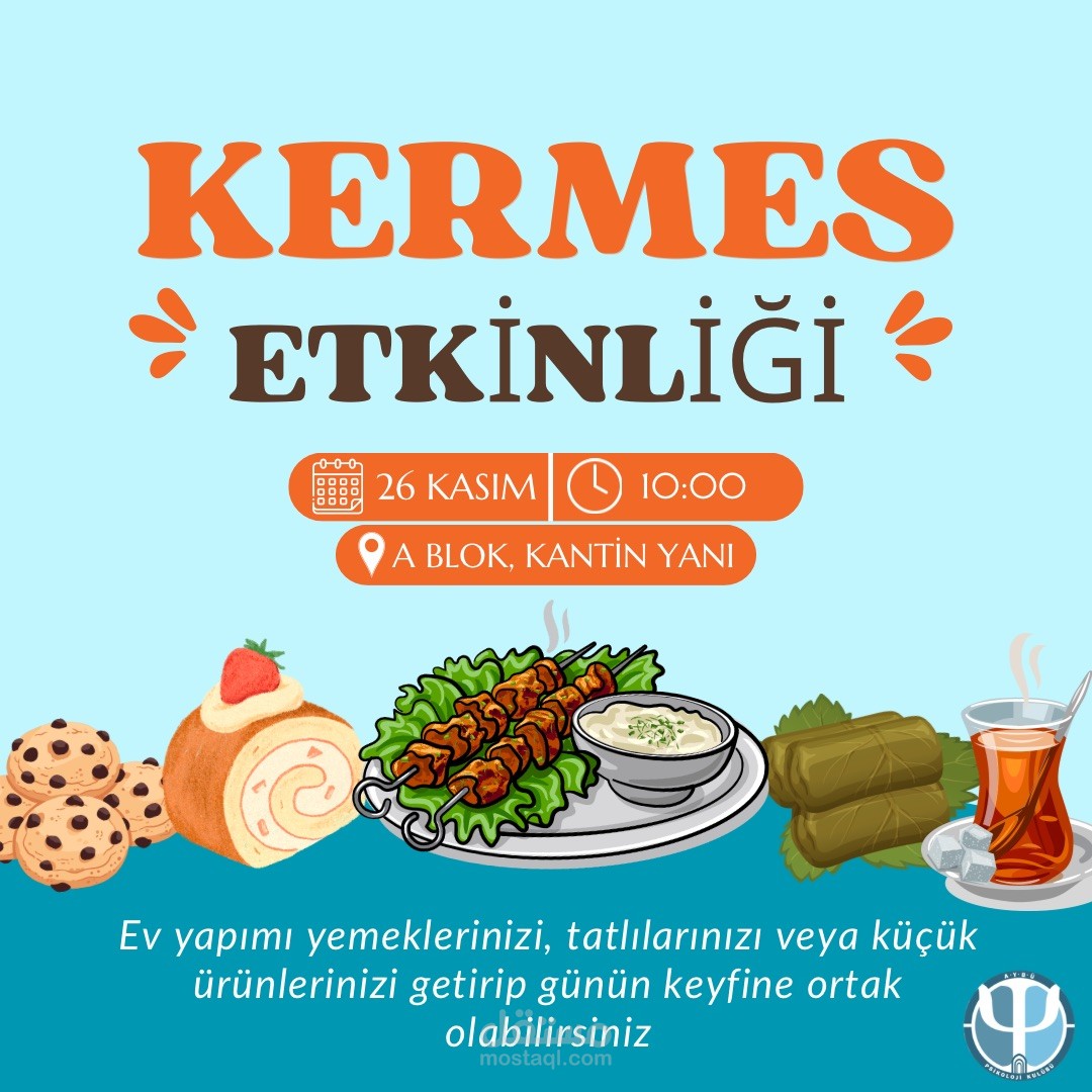 Kermes event poster