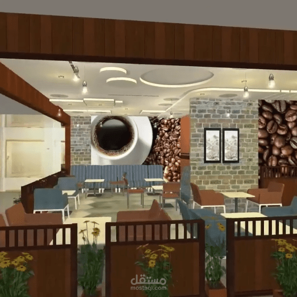 تصميم مقهى - البحرين