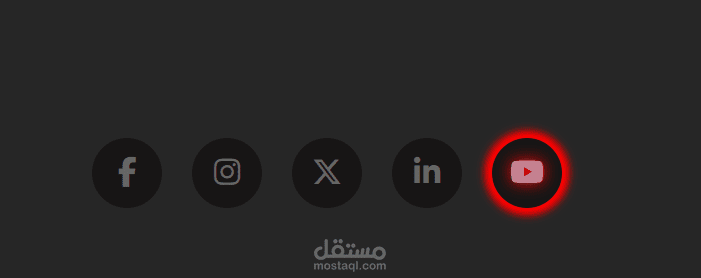 تصميم أيقونات وأزرار أنيقة مع أنيميشن تفاعلي