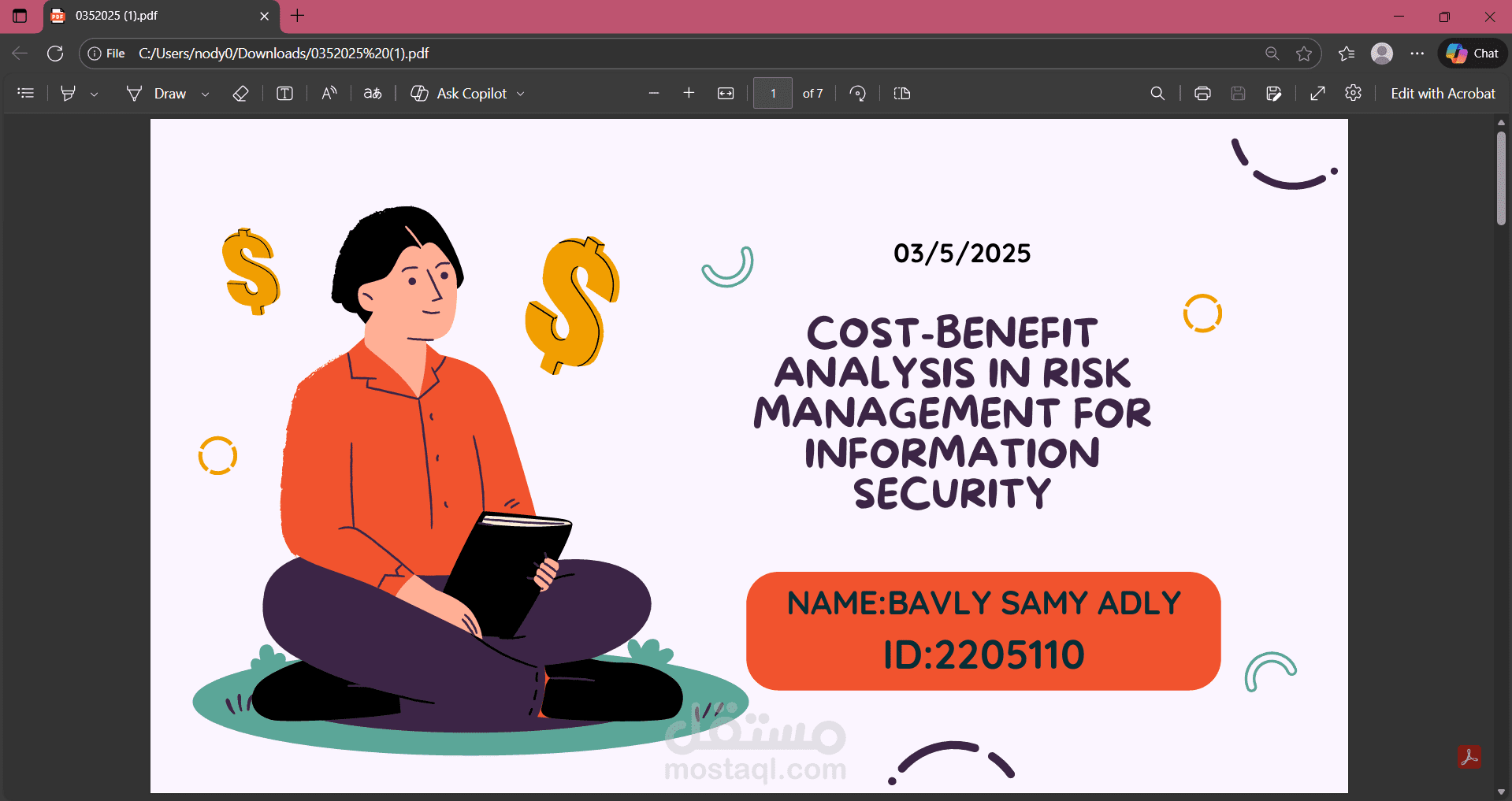 Cost-Benefit Analysis in Risk Management for Information Security