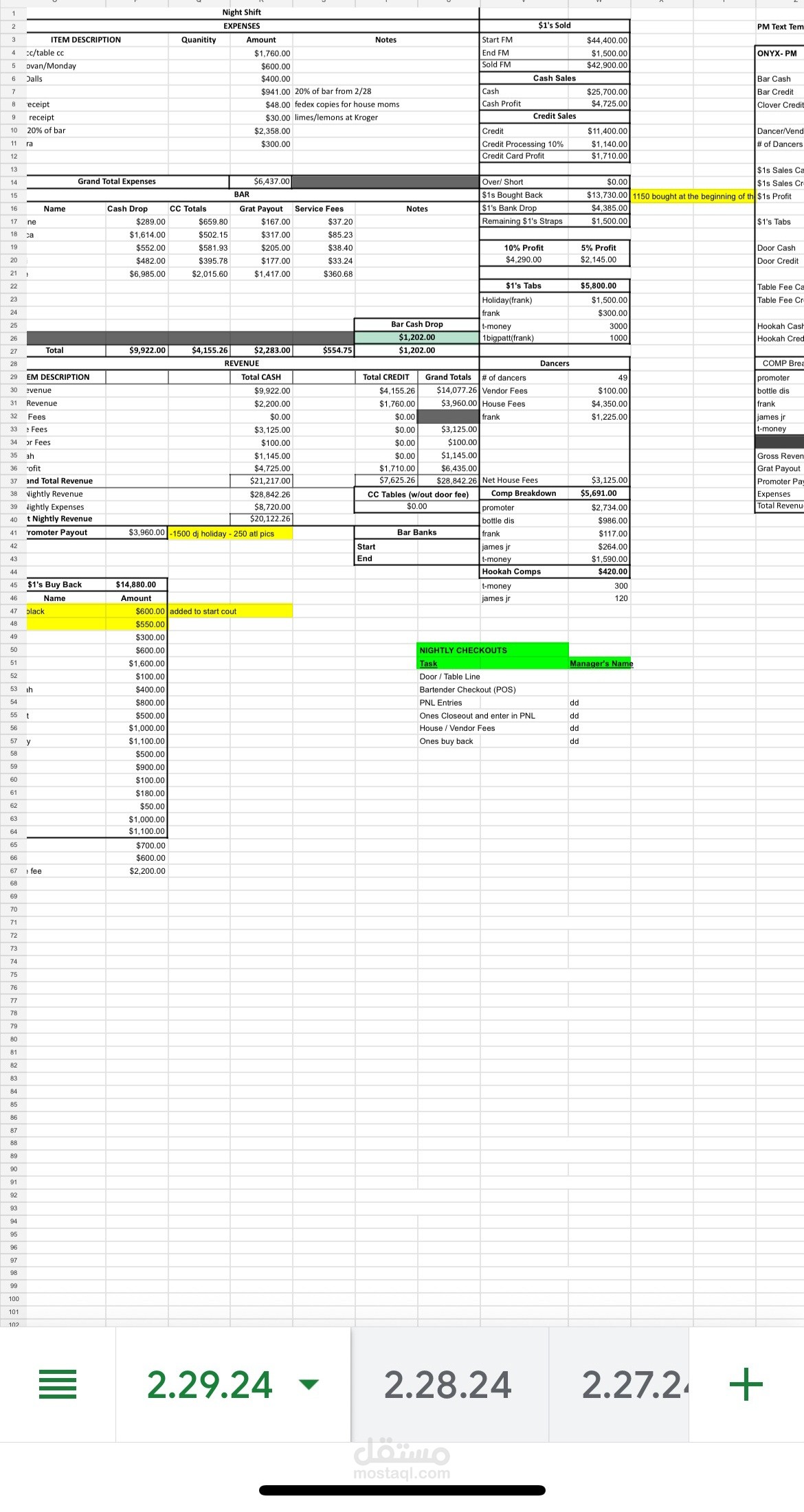 Data Analyst & Excel Specialist