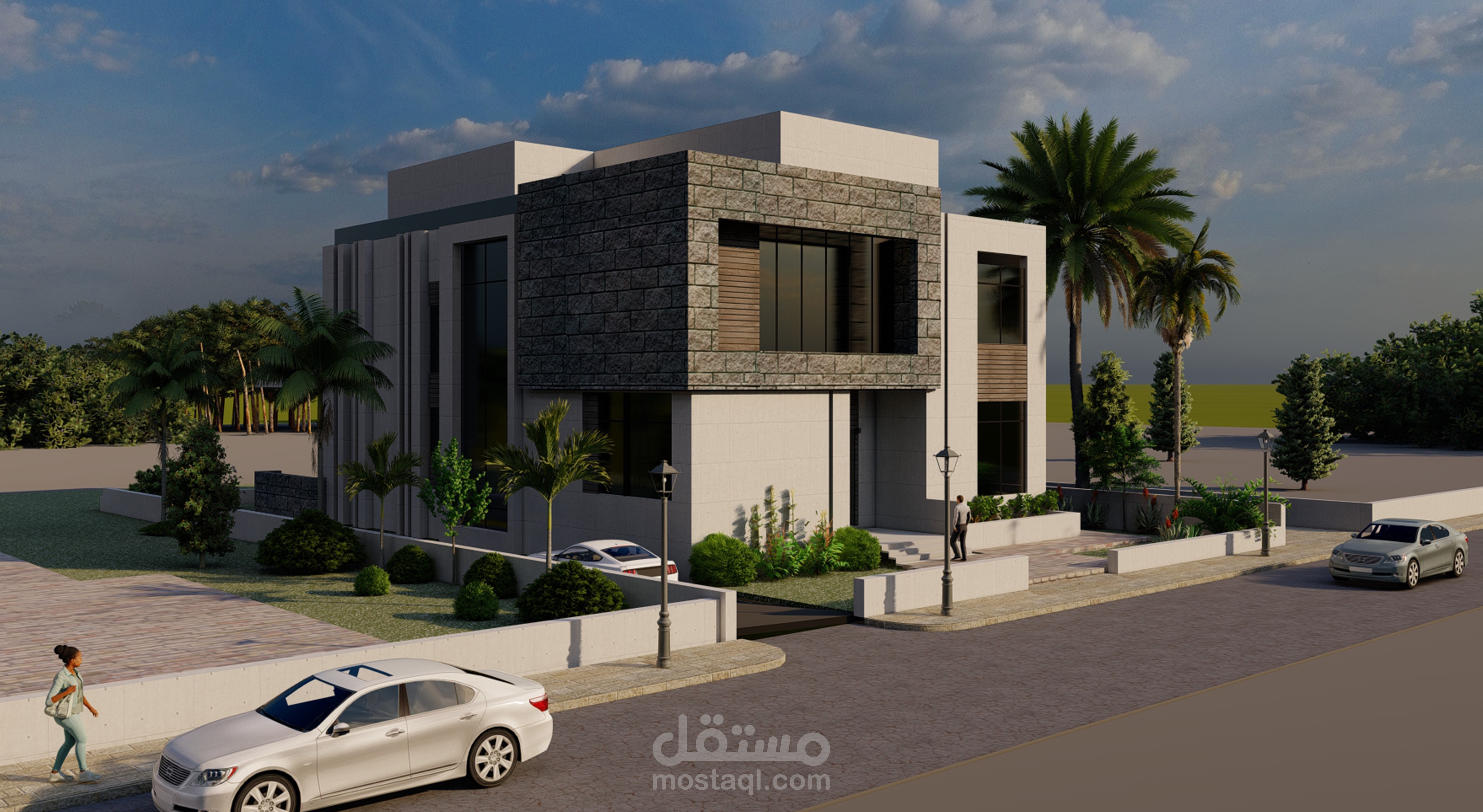 2floor villa in jordan