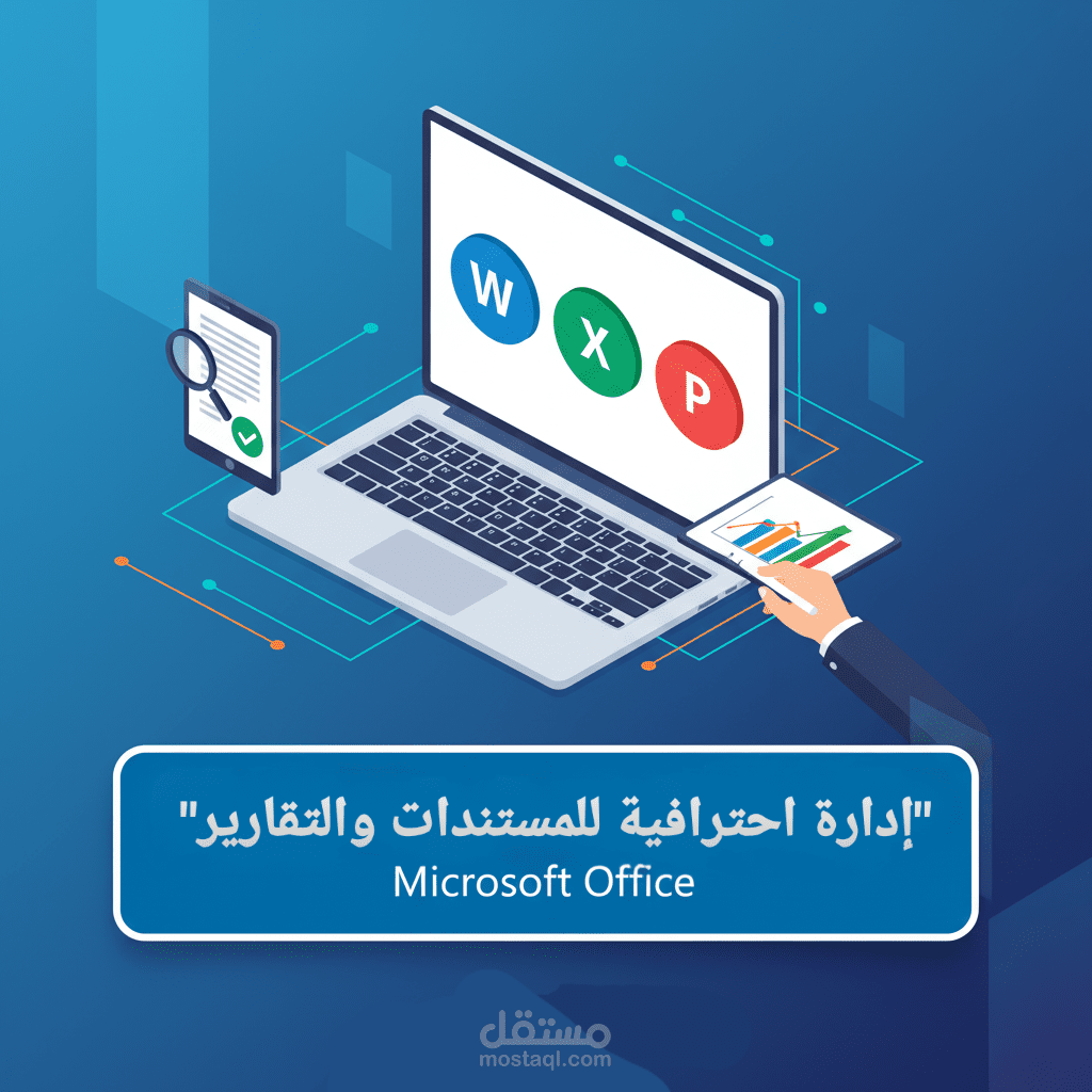 إدارة مستندات وتقارير باستخدام Microsoft Office