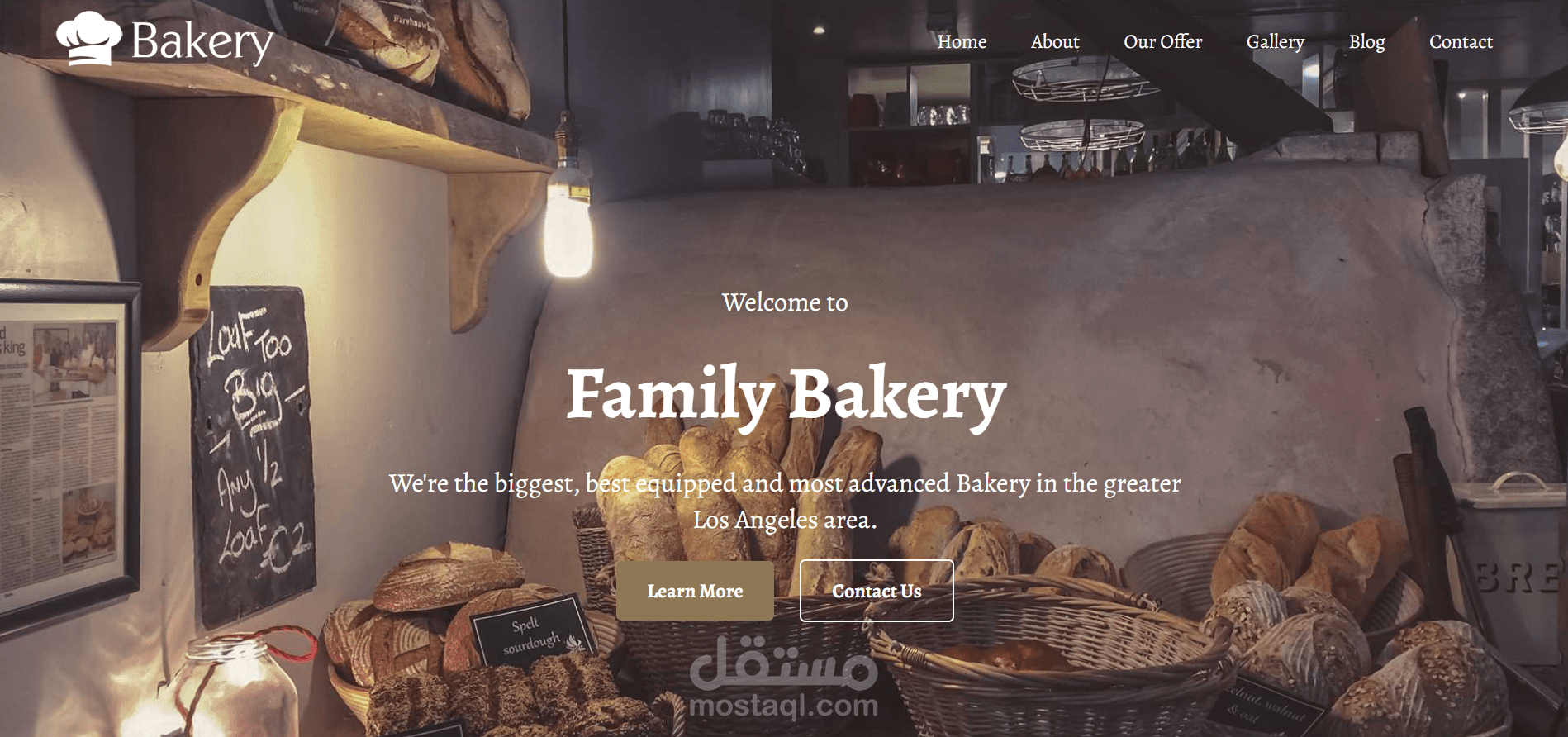 Bakery Website