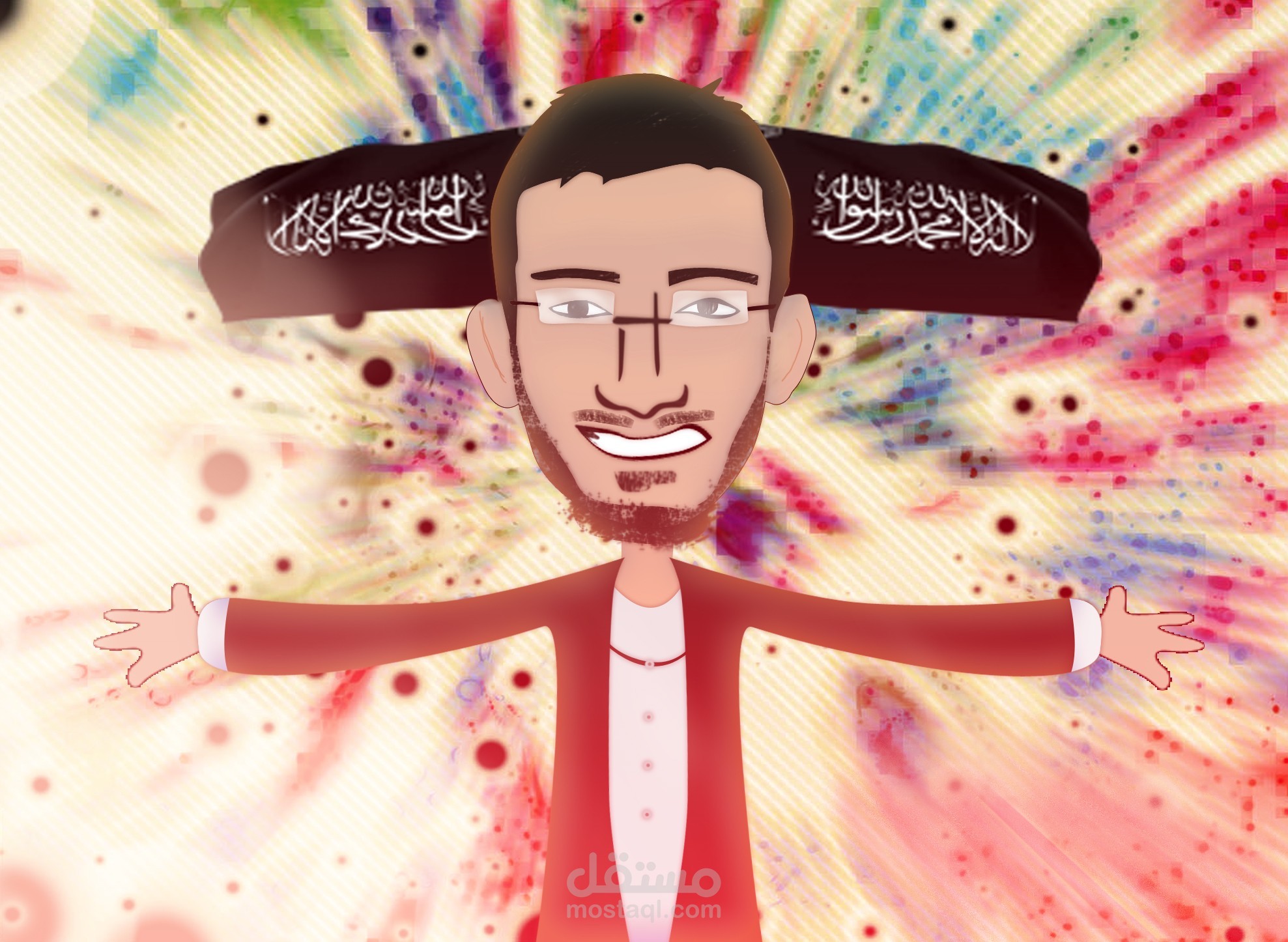 كاريكاتور لوجه أخي العزير