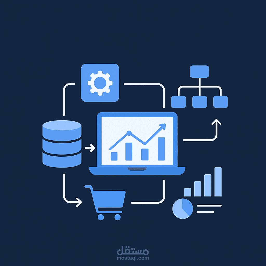 تطوير خطّ بيانات متكامل لتحليل بيانات قطاع التجزئة