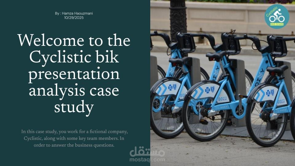 Cyclistic bik presentation analysis case study