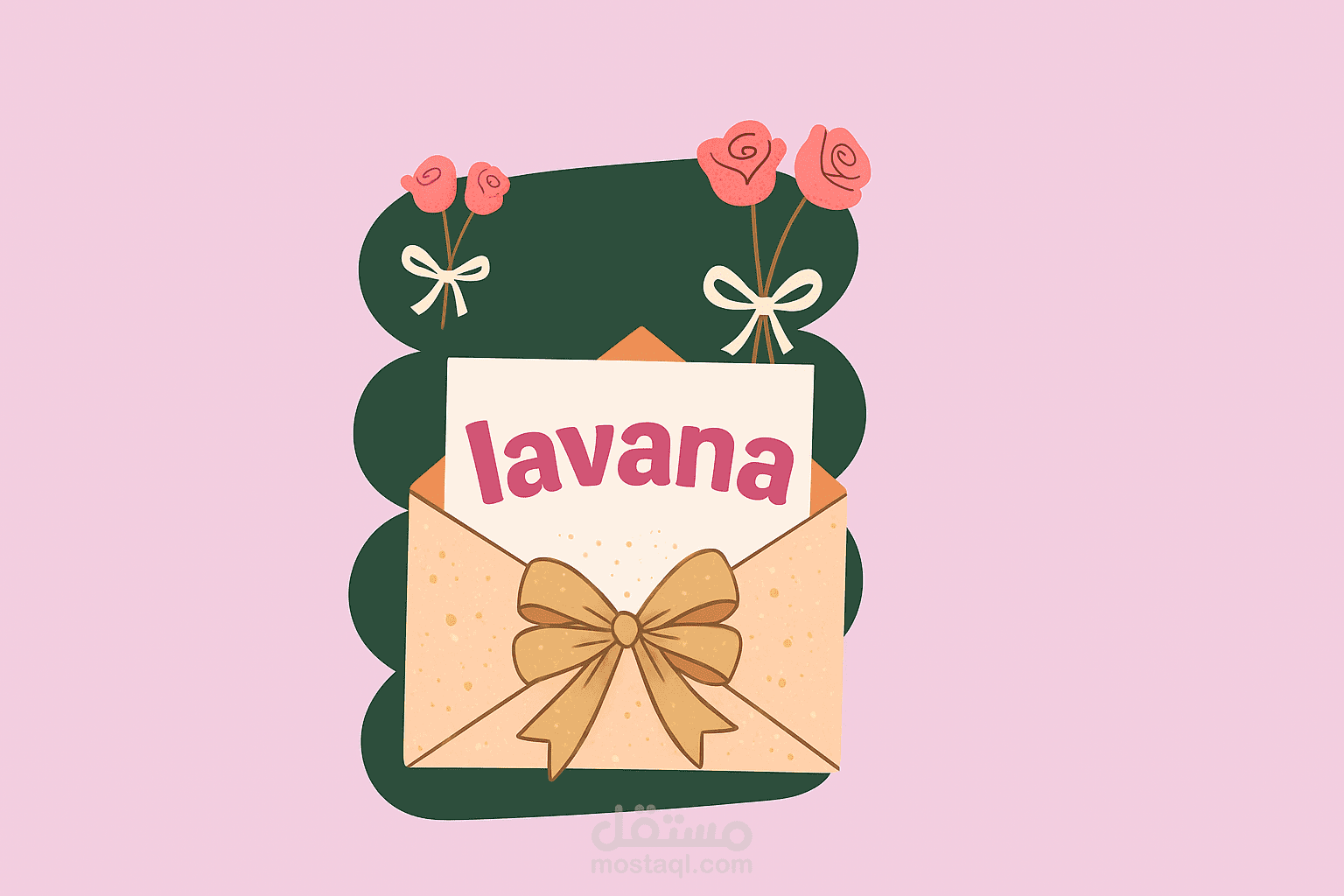 Elegant Floral Gift Envelope Design