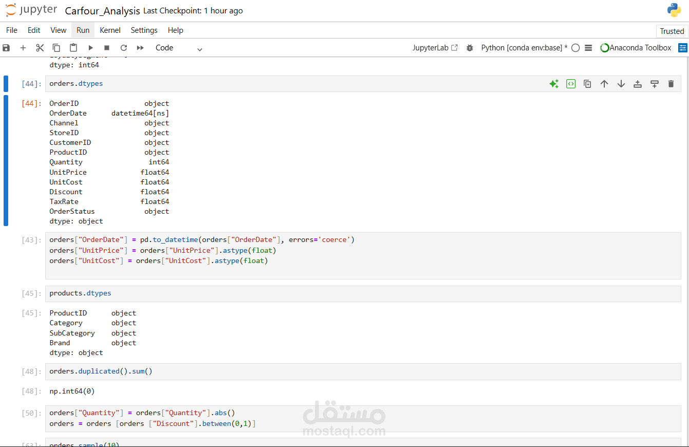 Project Overview – Data Cleaning & Analysis (Python)