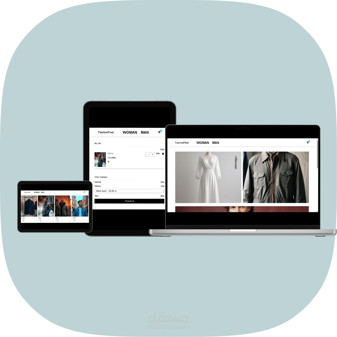 FashionFleet للتجارة الإلكترونية