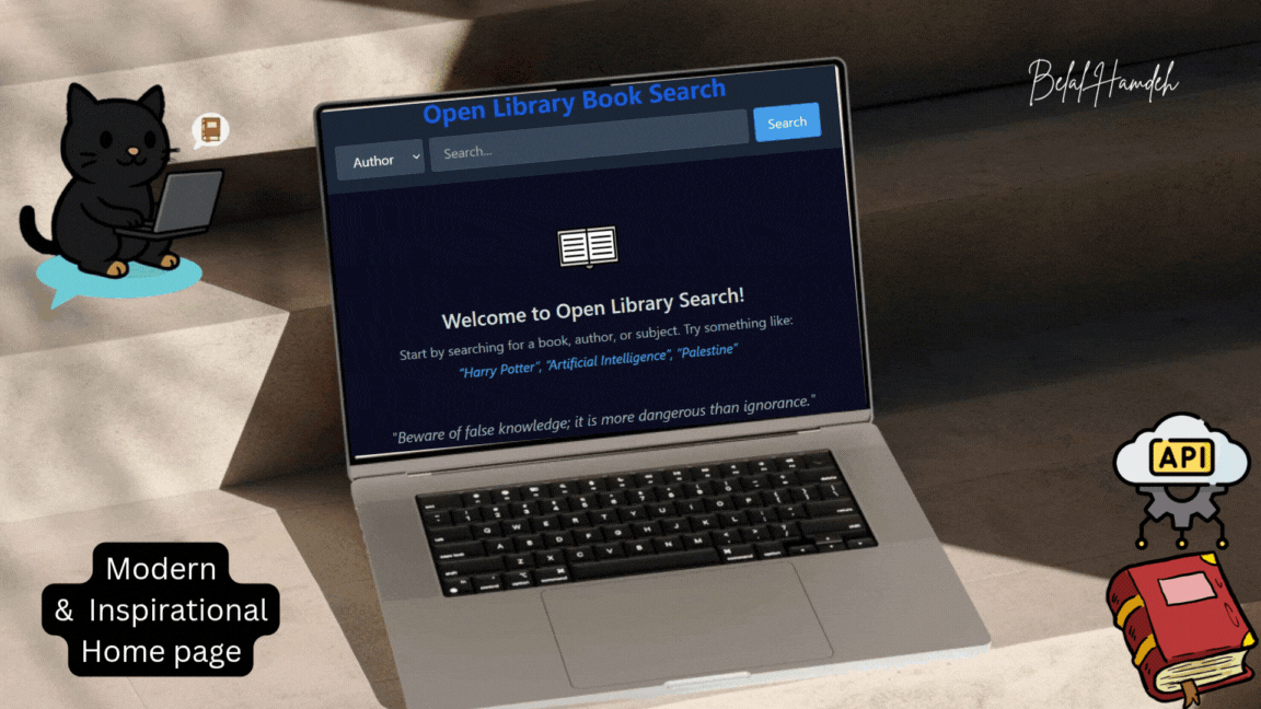 بحث كتب Open Library