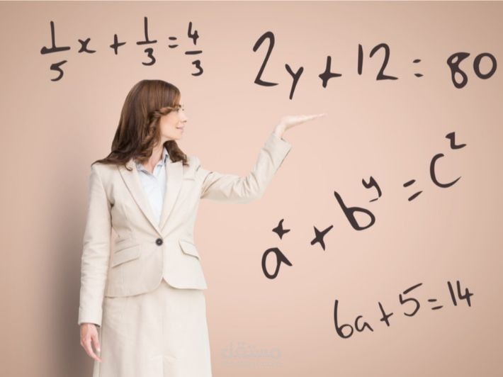 ورقة تدريبية: خطوات حل المعادلات الخطية بطريقة بسيطة وواضحة