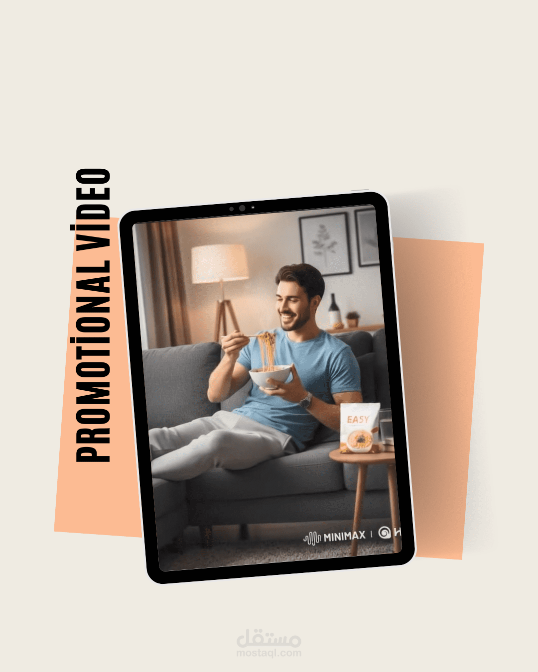 فيديو ترويجي لمنتج نودلز "إيزي"