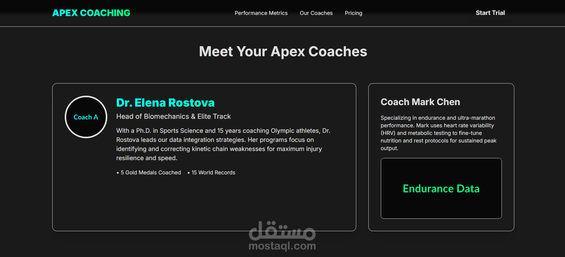 Apex Coaching   منصة تدريب رياضي عن بعد مع متخصصين لتطوير اللياقة بأمان