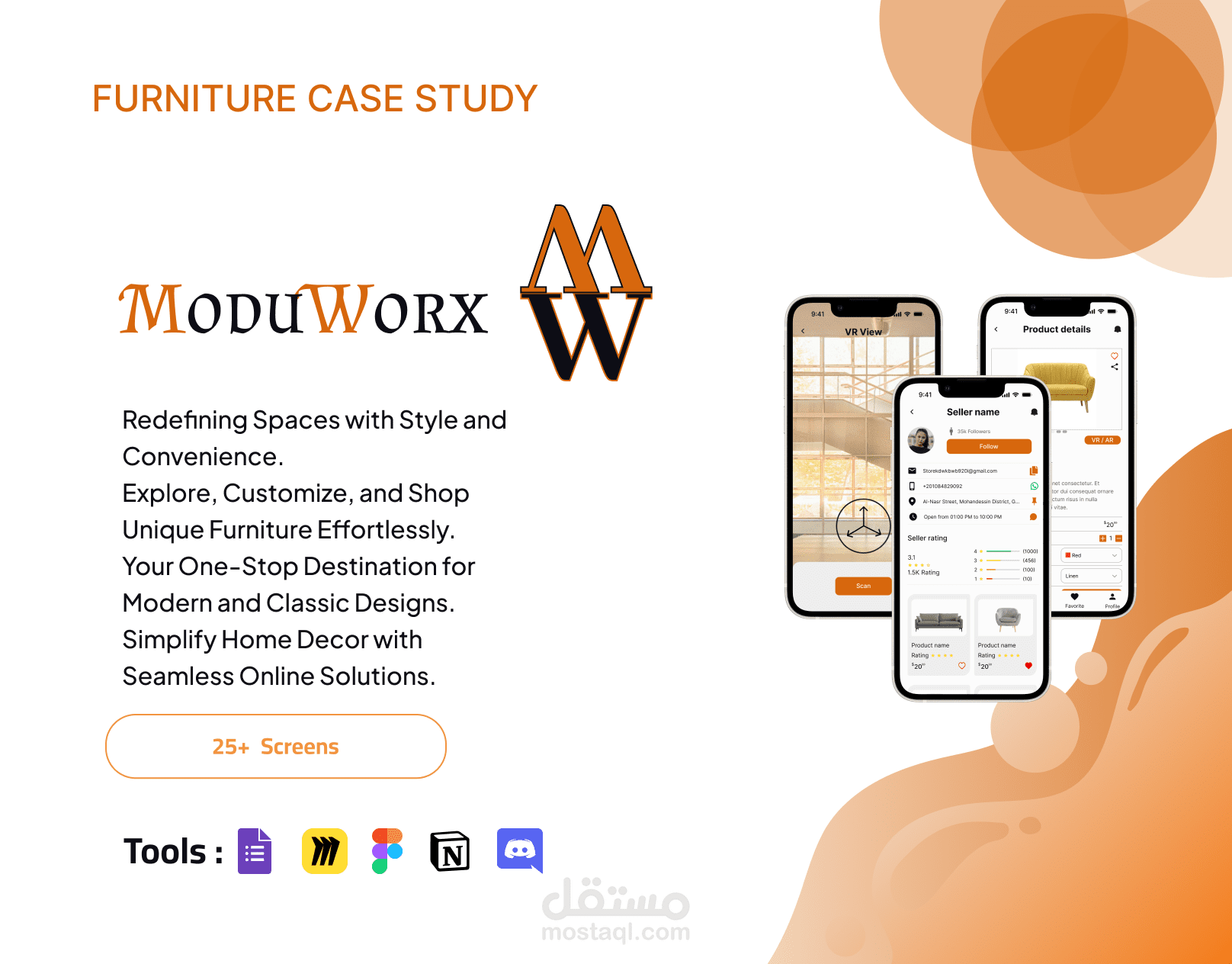 ModuWorx | UI/UX Furniture Case Study