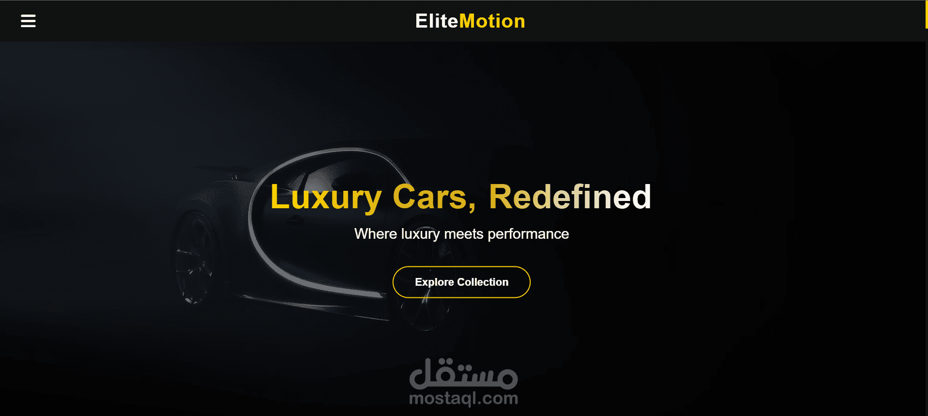ويبسايت لمعرض عربيات