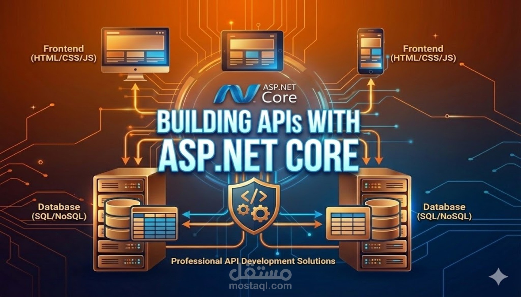 بناء وتطوير واجهة برمجية (API) لمتجر إلكتروني متكامل باستخدام ASP.NET