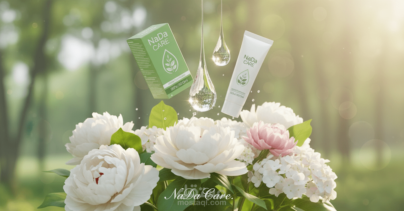 تصميم إعلان مبتكر لمنتج علاج الحبوب – NaDa CARE