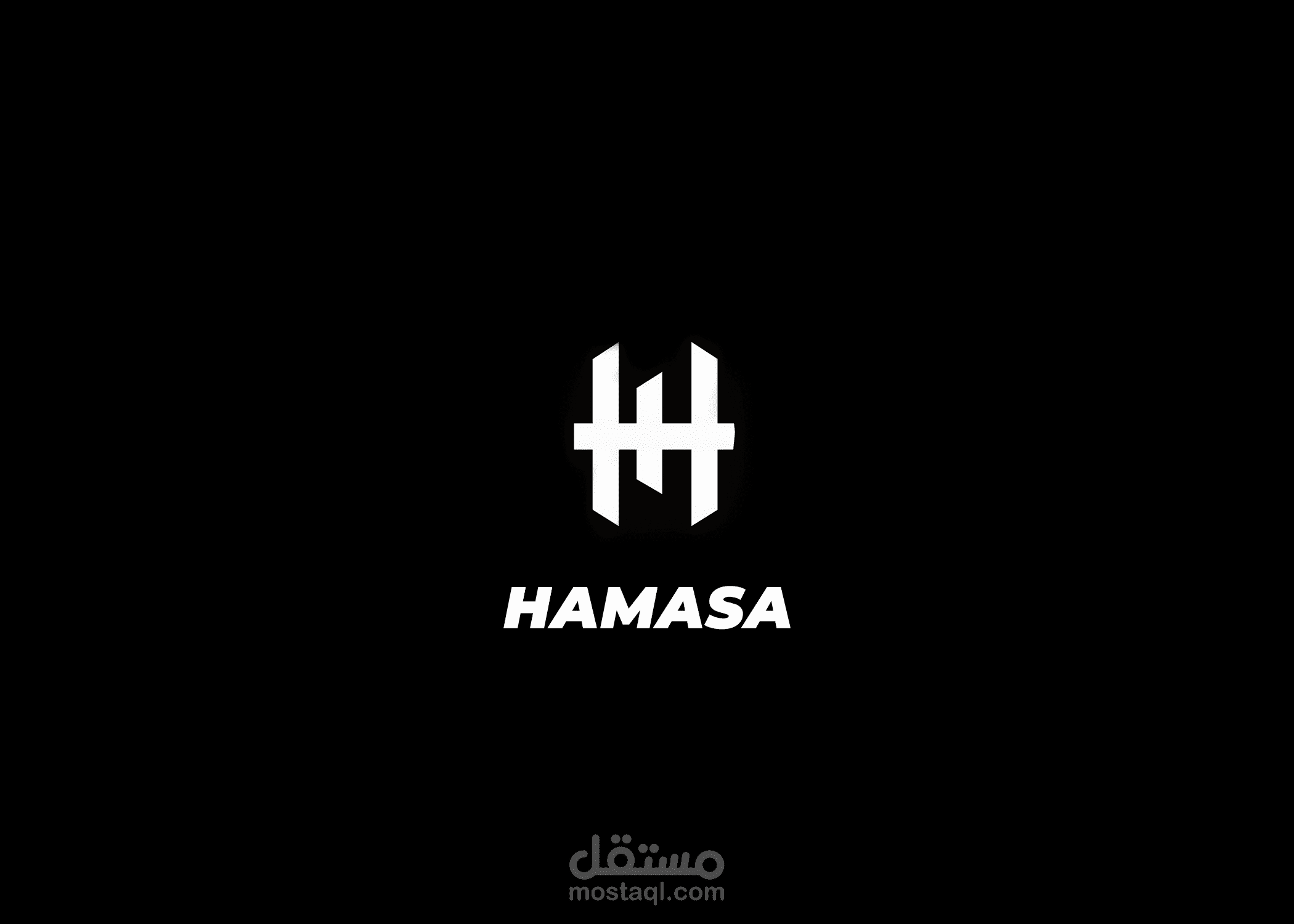 لوجو محل ملابس Hamasa Store