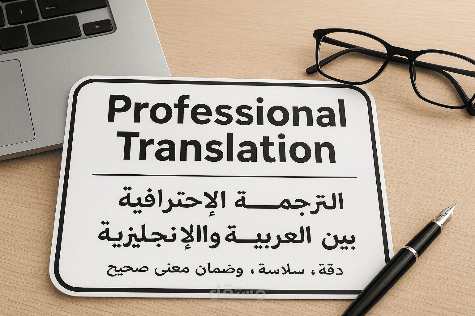 ترجمة احترافية بين العربية والإنجليزية (Professional Translation)