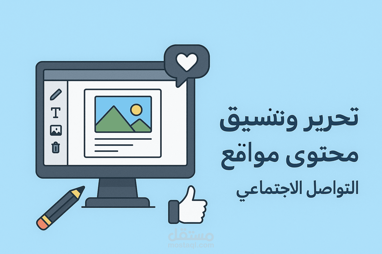 تحرير وتنسيق محتوى مواقع التواصل الاجتماعي (Content Editing)