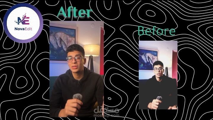 مونتاج قبل وبعد