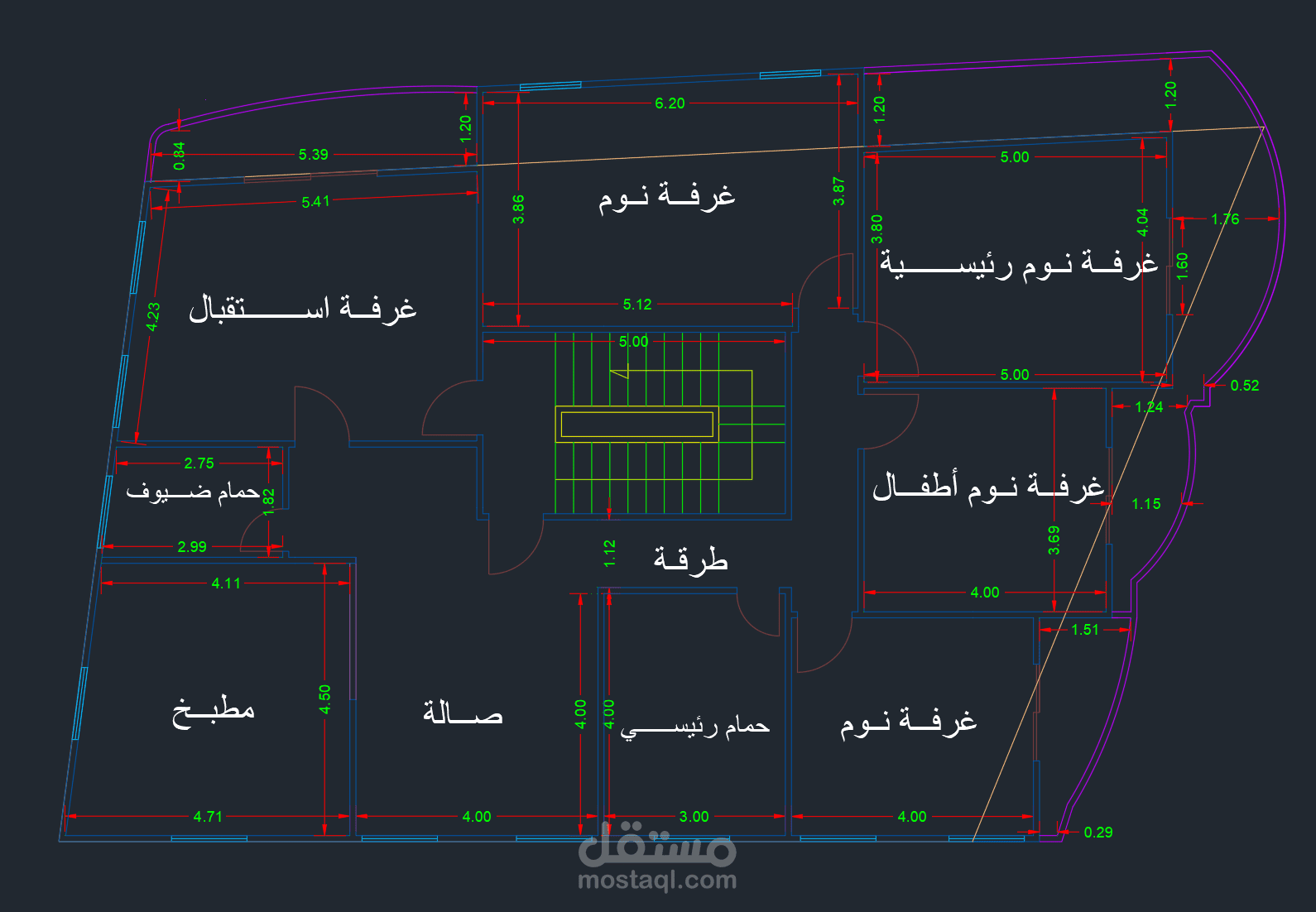 تصميم معماري للدور المتكرر