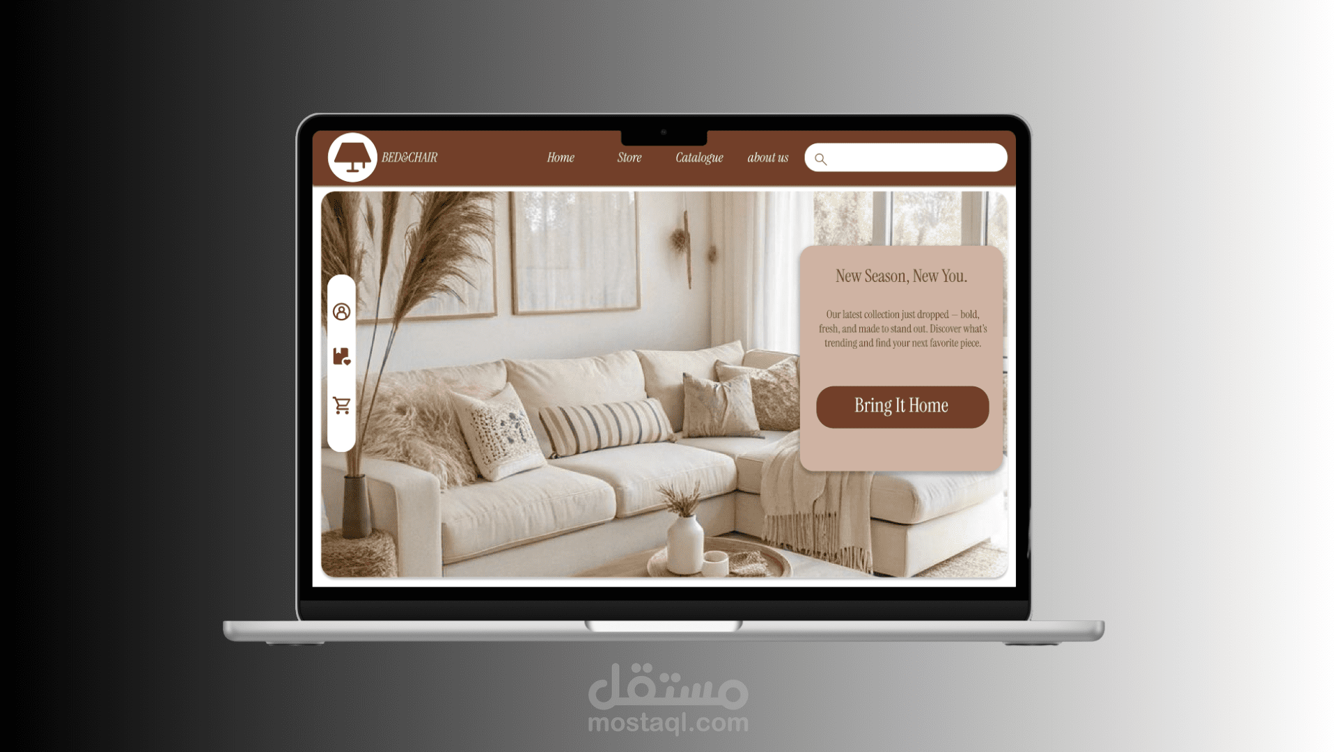 تصميم واجهة موقع / تطبيق باستخدام Figma (UI/UX Design)