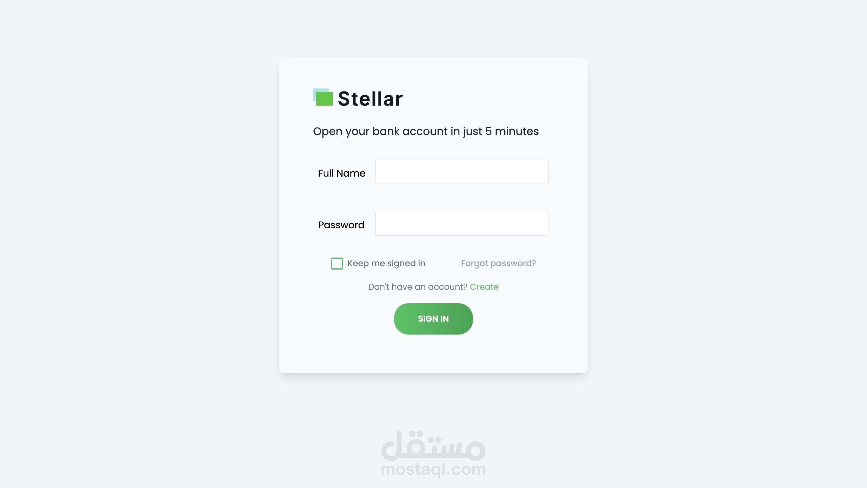 Stellar Admin Dashboard — Angular