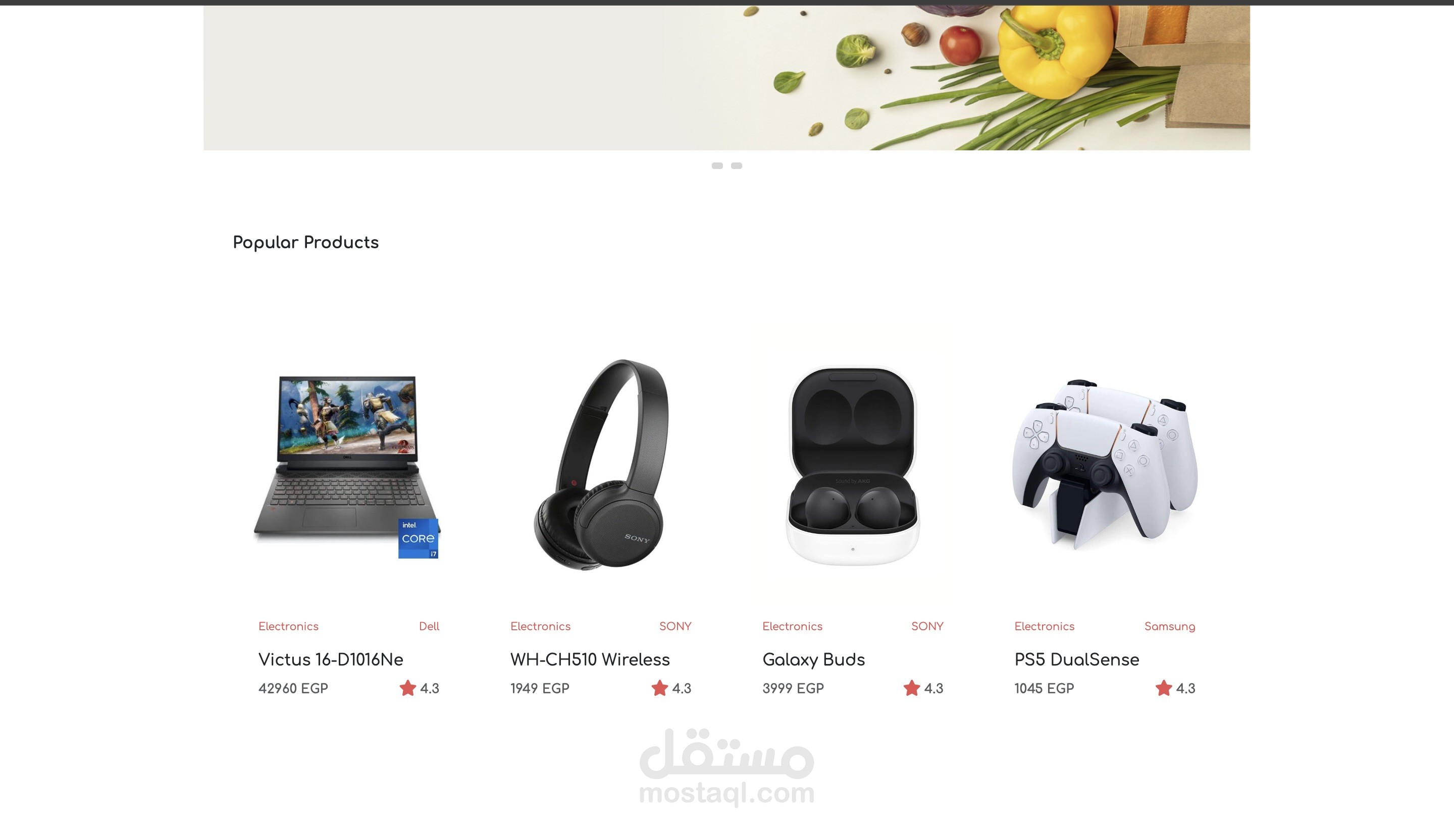 Modern E-Commerce Web Application