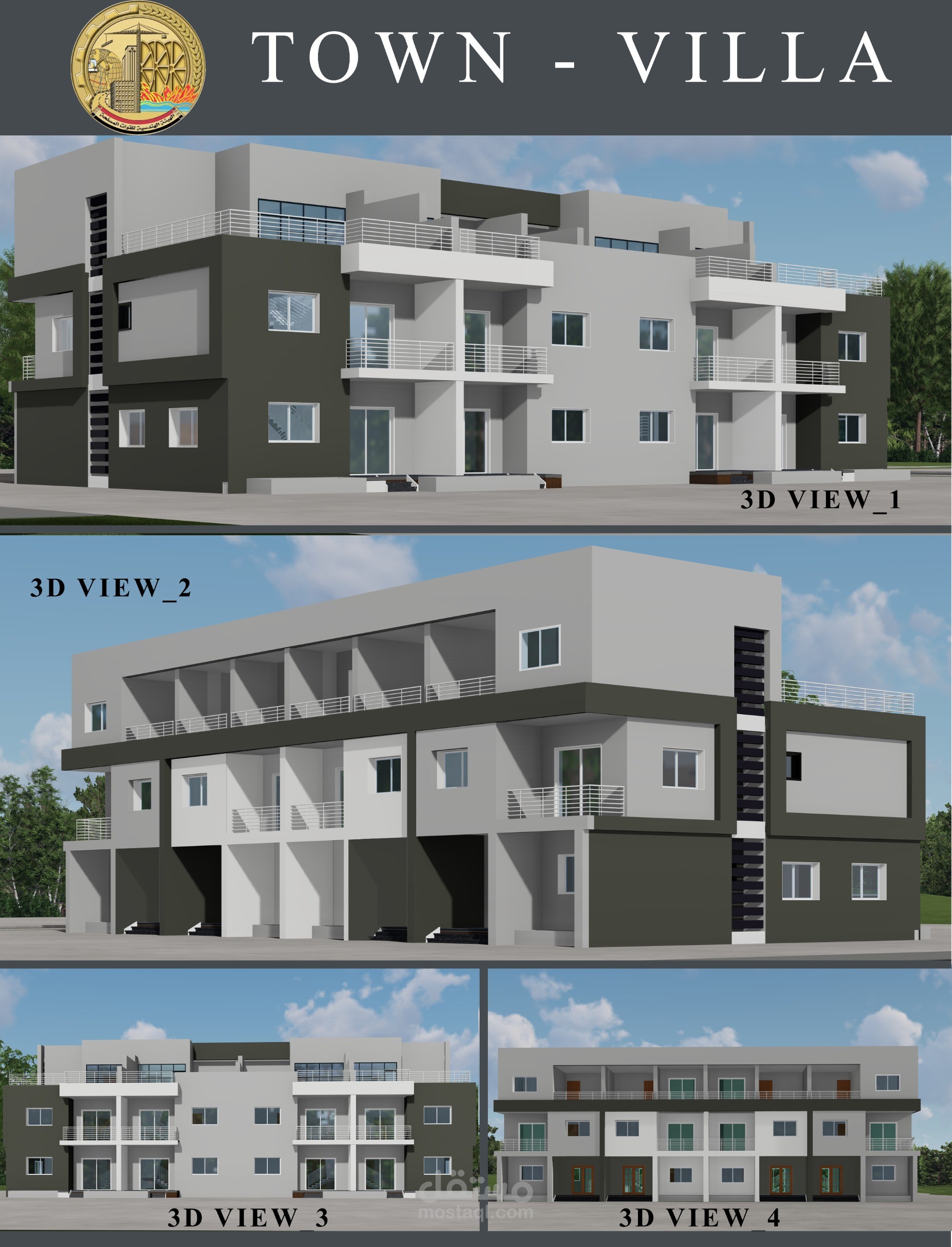 ASD Structural Shop Drawings – Town House Villa