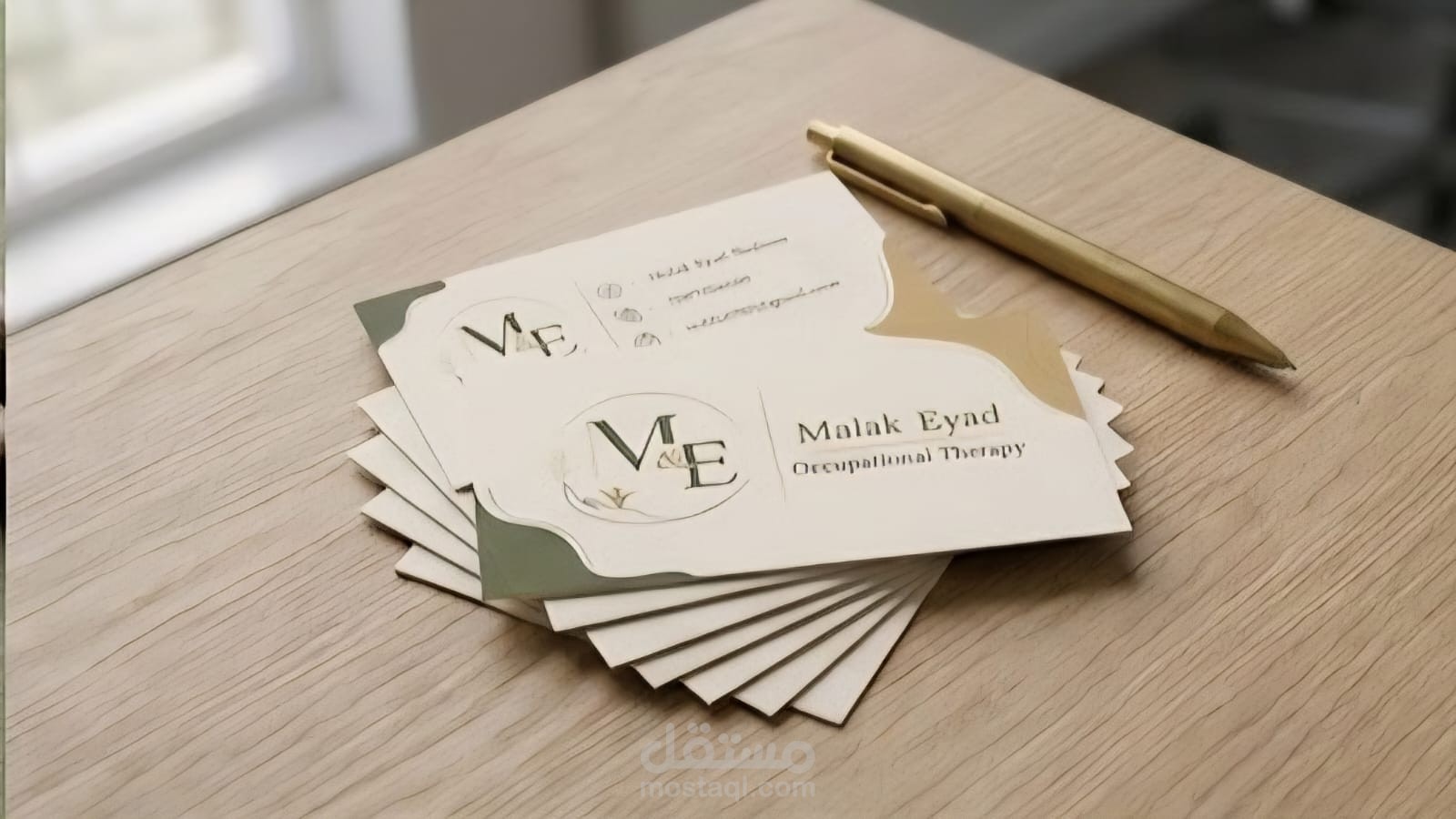 تصميم Business Card أنيق وهوية بصرية عصرية لعلامة شخصية