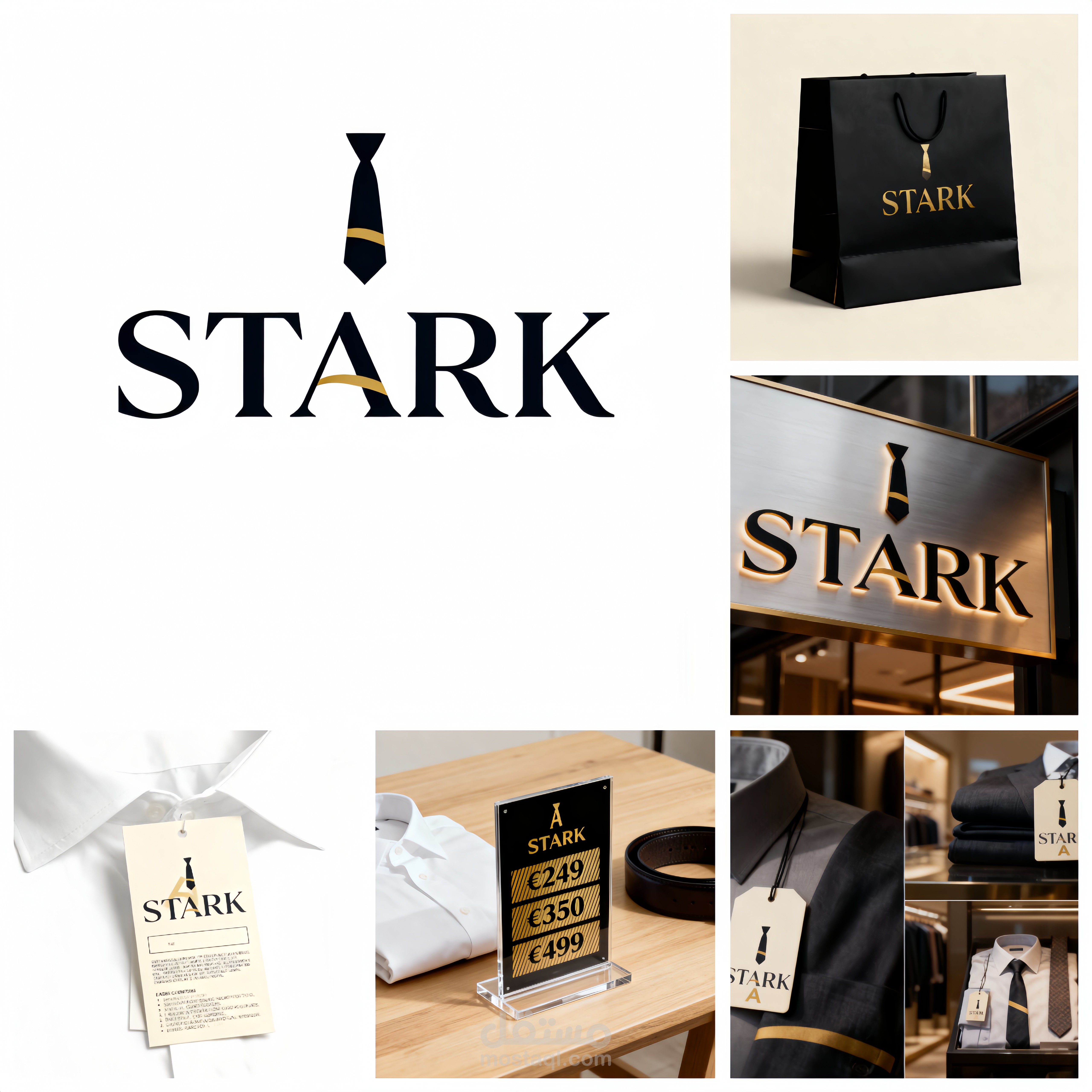 Premium Logo & Branding Design for STARK Clothing Brand