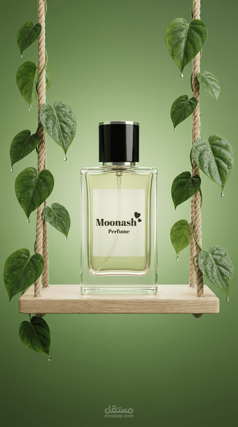 تصميم صوره لعطور بإستخدام الذكاء الاصطناعي