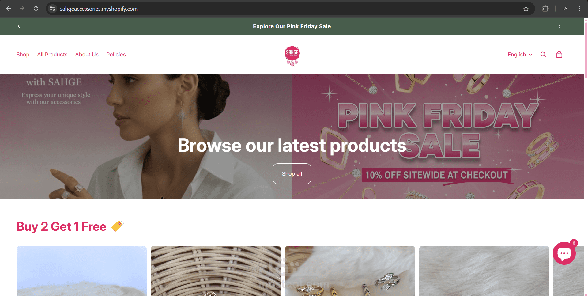 تصميم متجر الكترونى على shopify