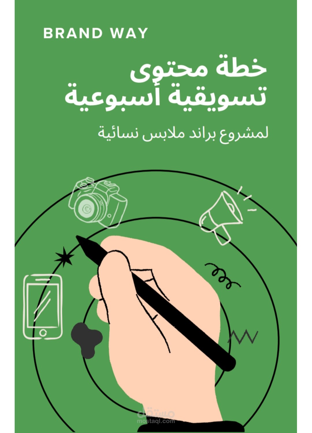 خطة محتوى تسويقية جاهزة مخصصة