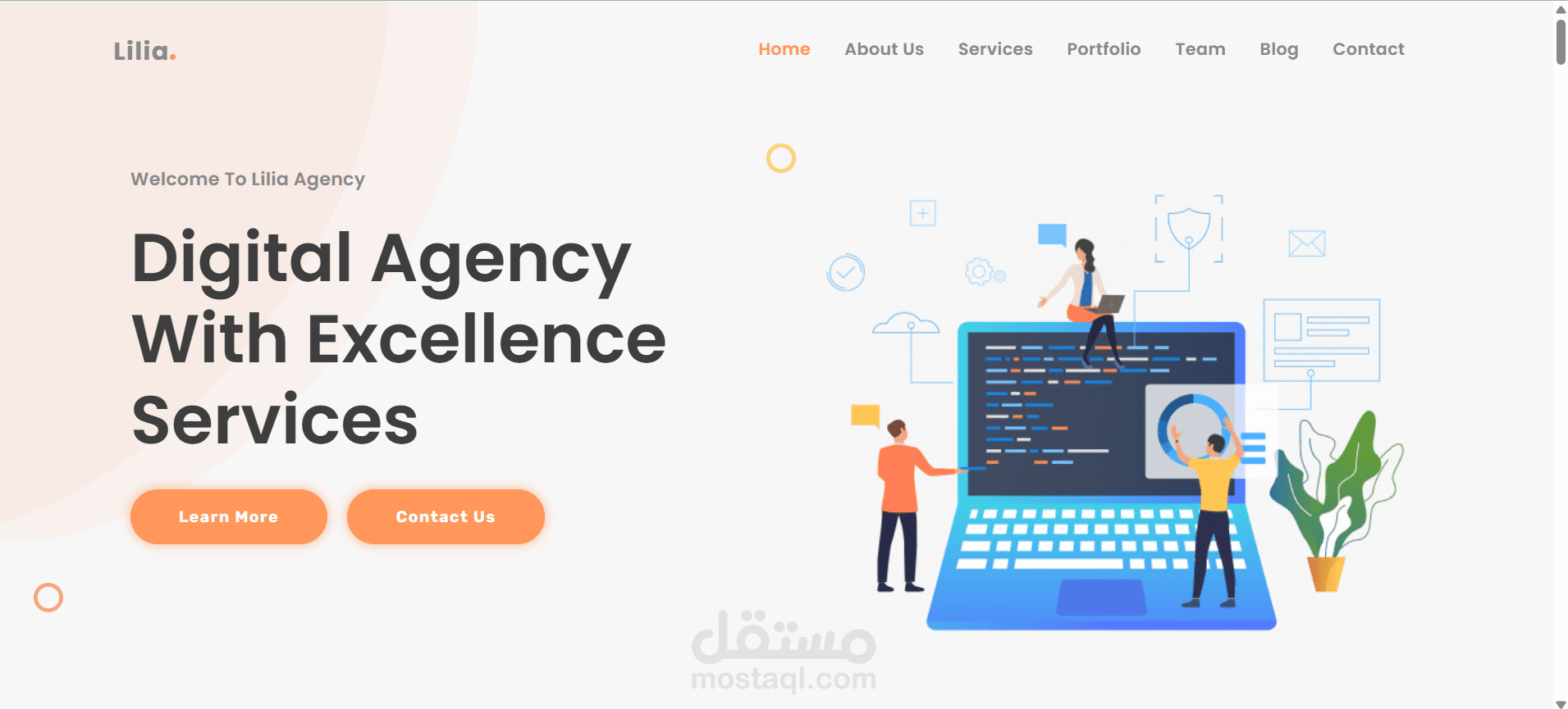 Front-End Development: إنشاء صفحة ويب ثابتة ونشرها أونلاين