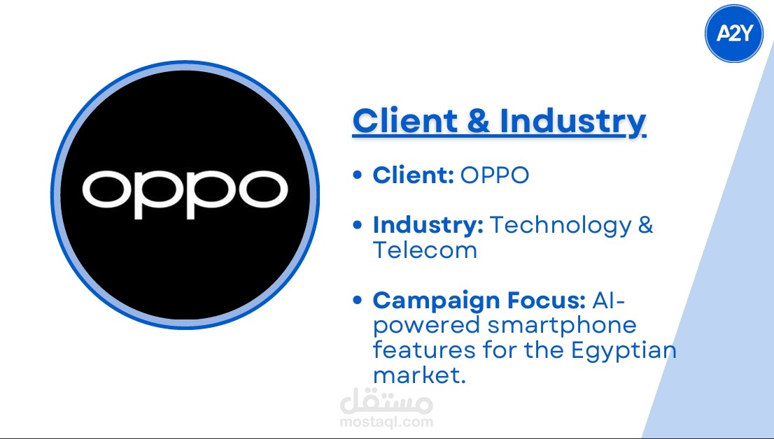 Digital Marketing Campaign for OPPO (Academic Project)