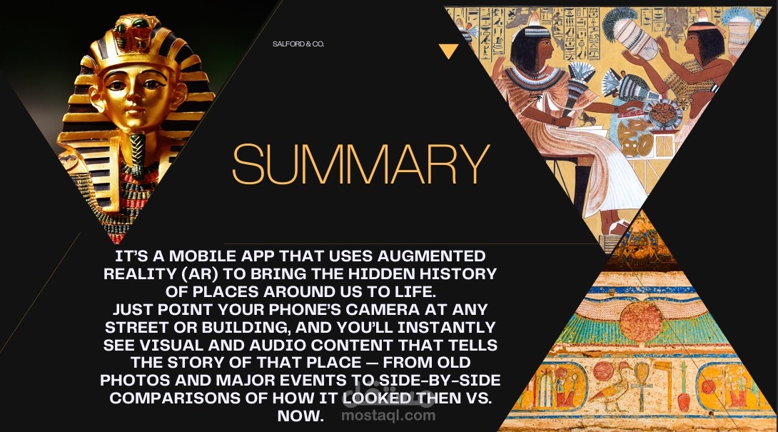 Histalk – Augmented Reality Tourism App Concept